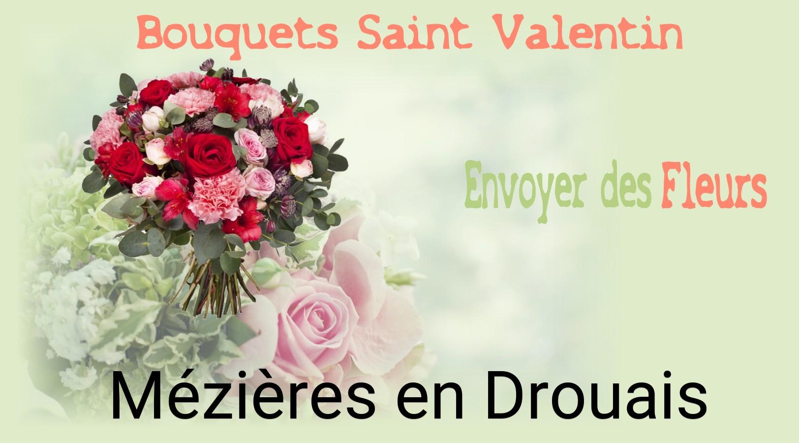 Roses de Saint-Valentin livrées à Mézières-en-Drouais